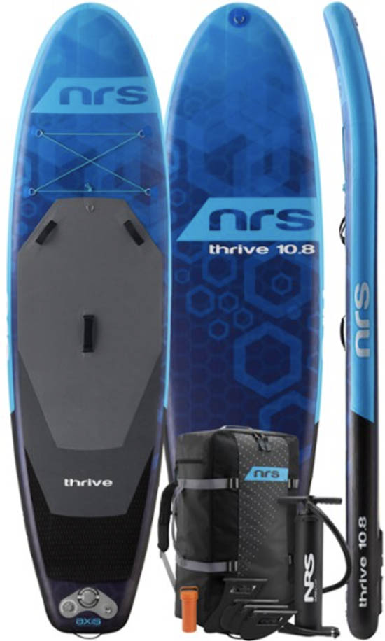 NRS Thrive 10 8 inflatable stand up paddleboard SUP